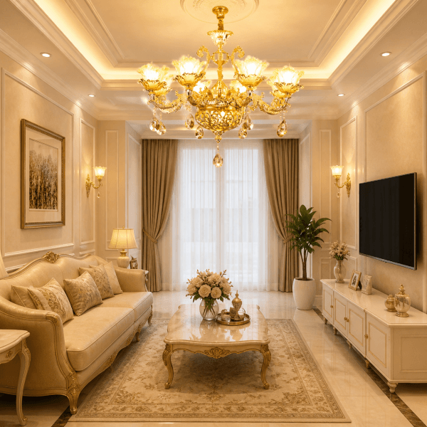 Đèn Chùm Tân Cổ Điển TCD06