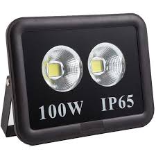 Đèn pha led DPT100 ( 100W Đen Tròn )
