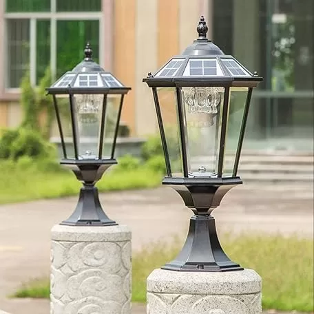 Đèn đồng trụ cổng năng lượng mặt trời TD-19-20 2
