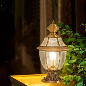 Đèn đồng trụ cổng TD-26 2