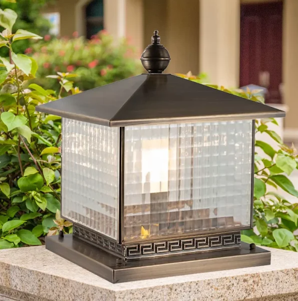 Đèn trụ cột cổng, sân vườn DT08 10W