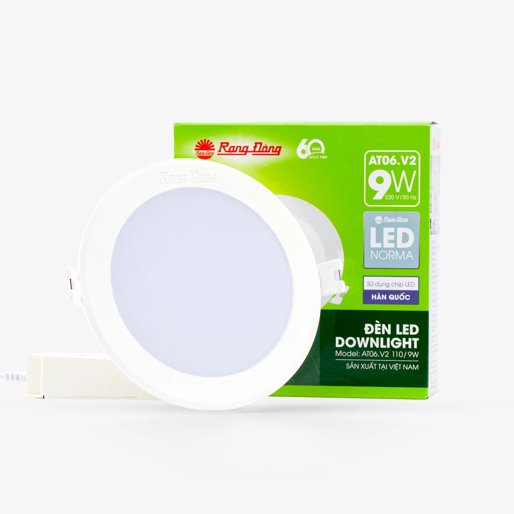 Đèn LED Downlight âm trần Rạng Đông AT06.V2 110/9W 3