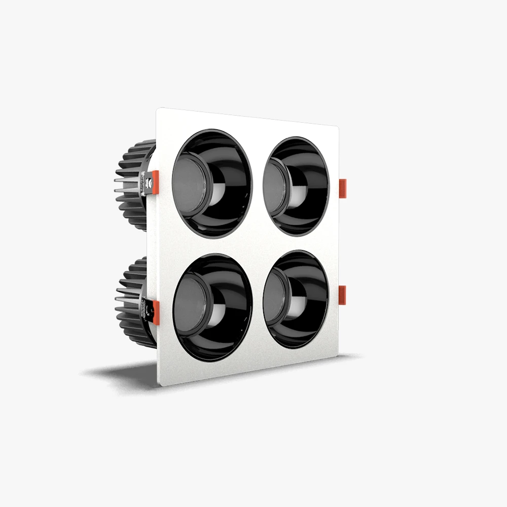 Đèn LED Downlight âm trần Rạng Đông AT25 80x240/10Wx3.PLUS 3