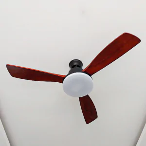 Quạt trần đèn cánh gỗ QViFa – 59 3