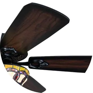 Quạt trần đèn cánh gỗ QViFa – 78/395