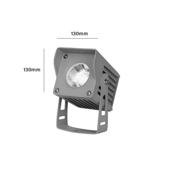 Đèn led rọi cột vuông 20W RGB GX-Lighting
