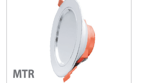 Đèn LED âm trần nguồn liền thân mặt trắng Asia MTR12-DM 12W 2