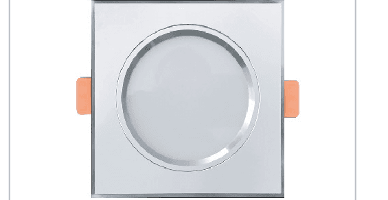 Đèn LED âm trần vuông mặt vàng Asia MVV7 7W 2