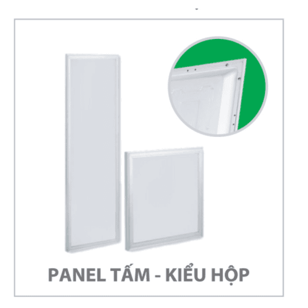 Đèn LED panel tấm kiểu hộp Asia PHE18 18W
