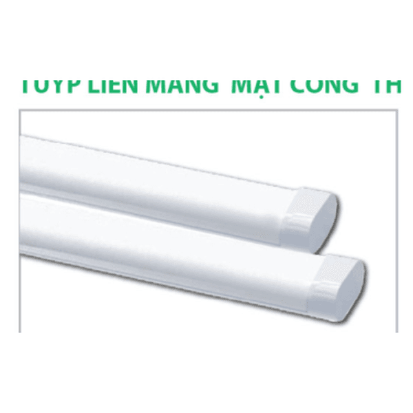 Tuýp LED liền máng mặt cong thân nhựa Asia TLMU-0.6 20W