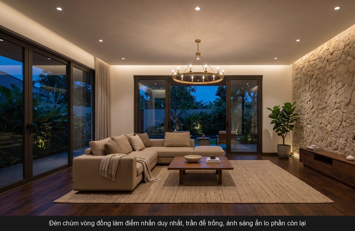 Nên chọn mẫu đèn trang trí nào cho biệt thự để tăng thêm sự sang trọng
