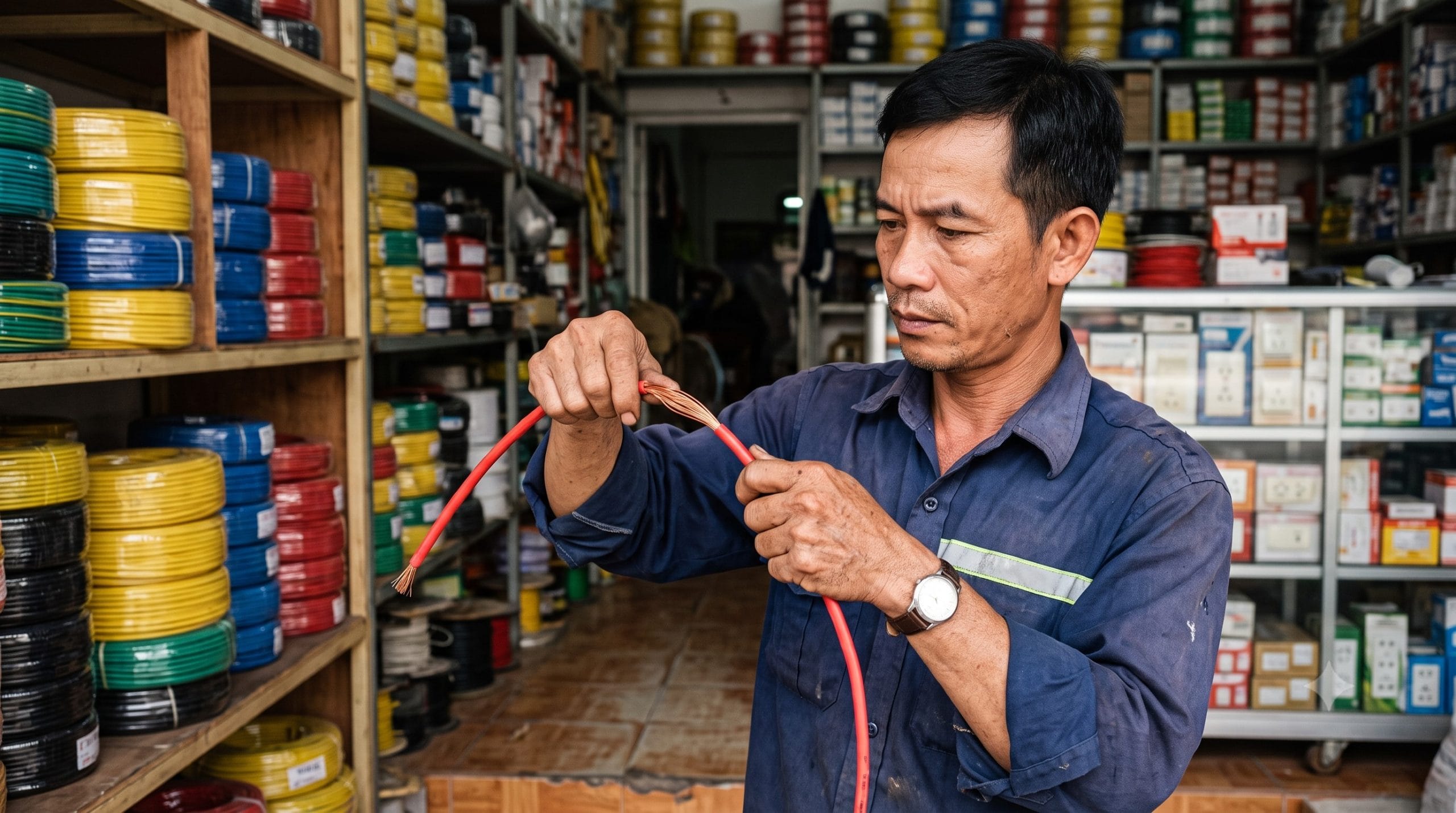 Dây lõi đồng và lõi nhôm khác nhau thế nào, nhà ở nên chọn loại nào