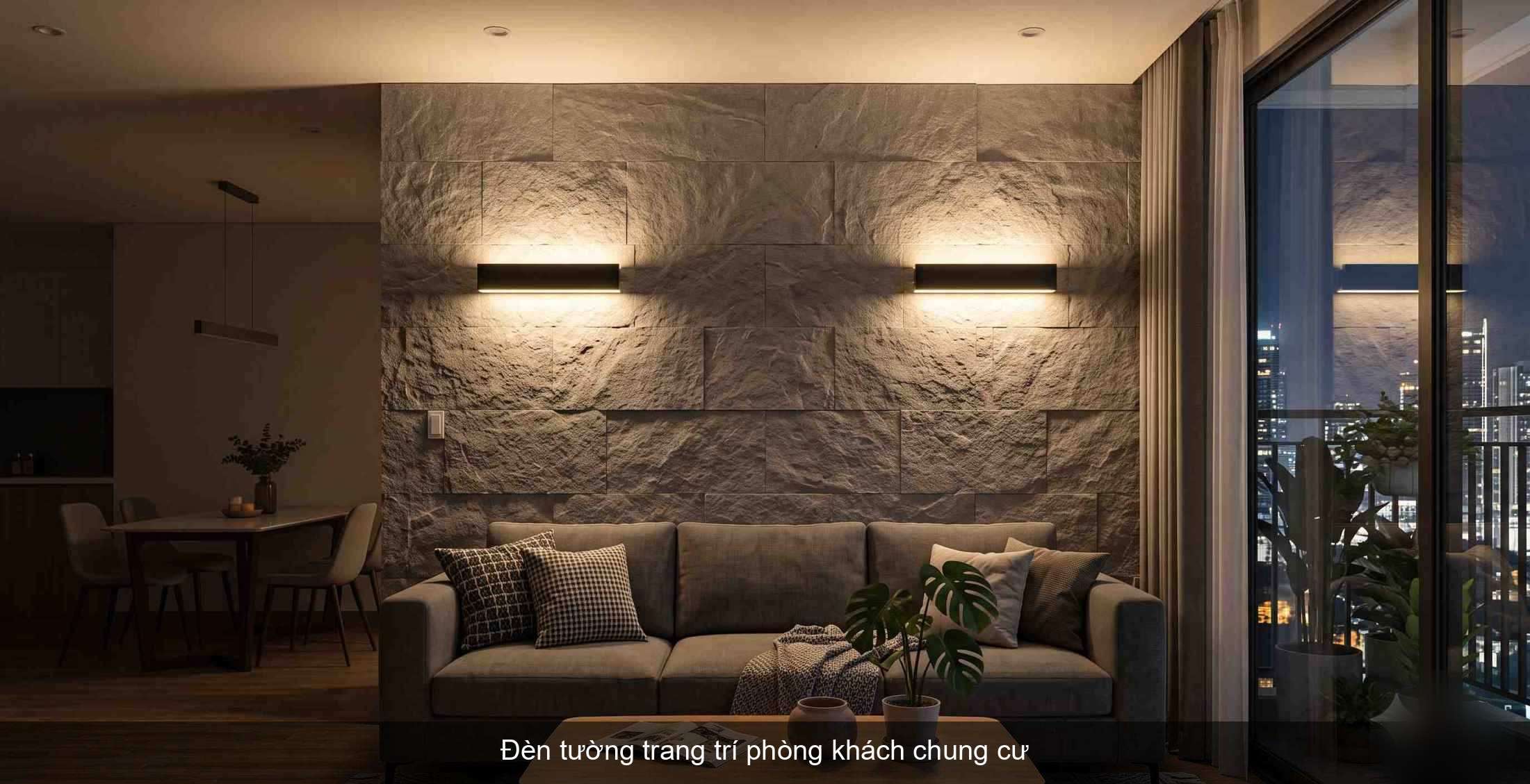 Đèn tường nên dùng ở đâu để tăng chiều sâu cho phòng khách và hành lang.