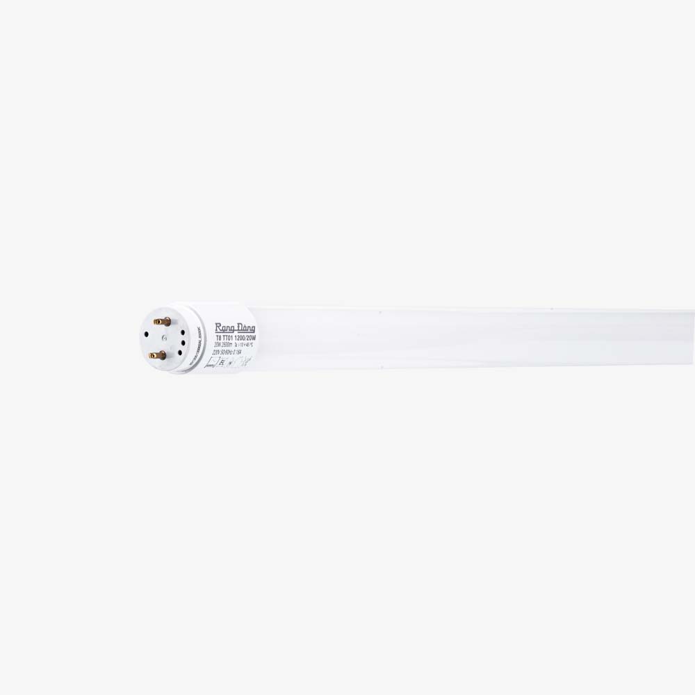 Bóng tuýp led Rạng Đông T8 1200/20W ( nhôm nhựa)