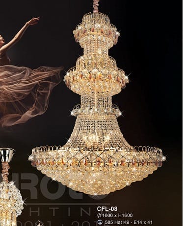 Đèn Chùm Thông Tầng TTLX14 2