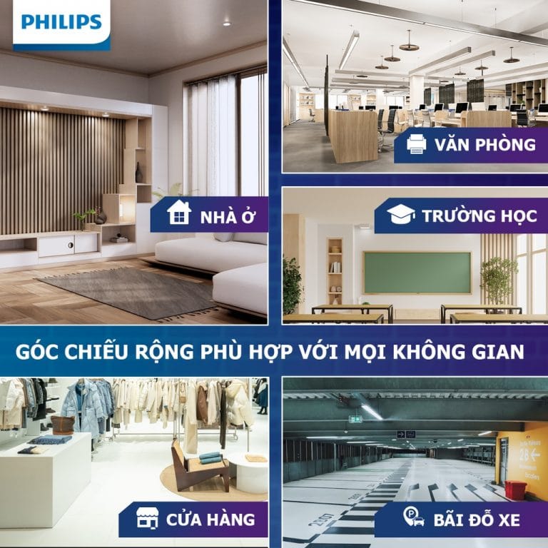 Đèn led bán nguyệt Starbright Wide Nxt 40W CDL 1m2 Philips 3