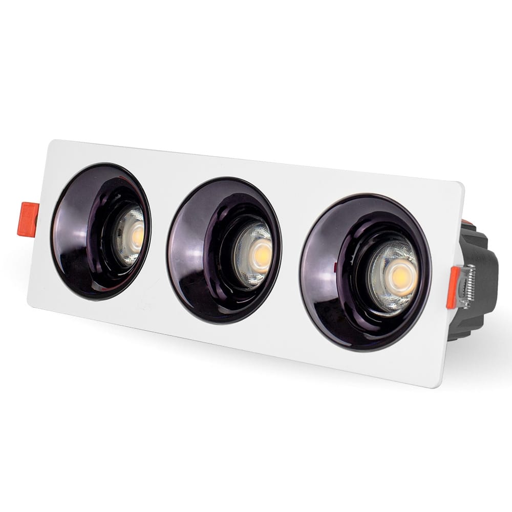 Đèn LED âm trần rọi Turquoise (Ngọc Lam) KINGLED DA-GL-1*12SS-V88 8