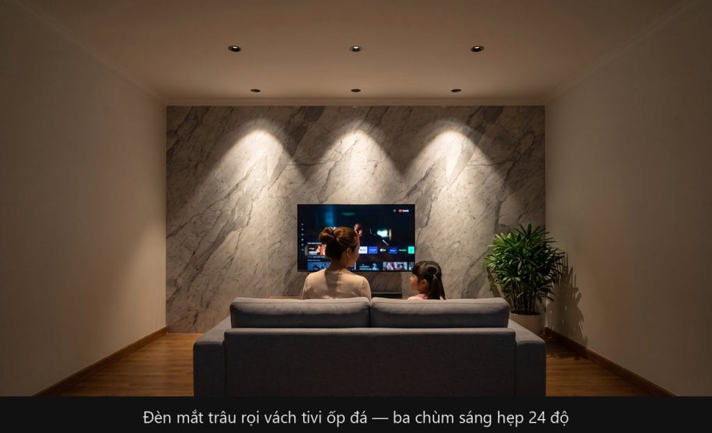Đèn mắt trâu Rạng Đông: dùng cho phòng nào, chọn góc chiếu ra sao.