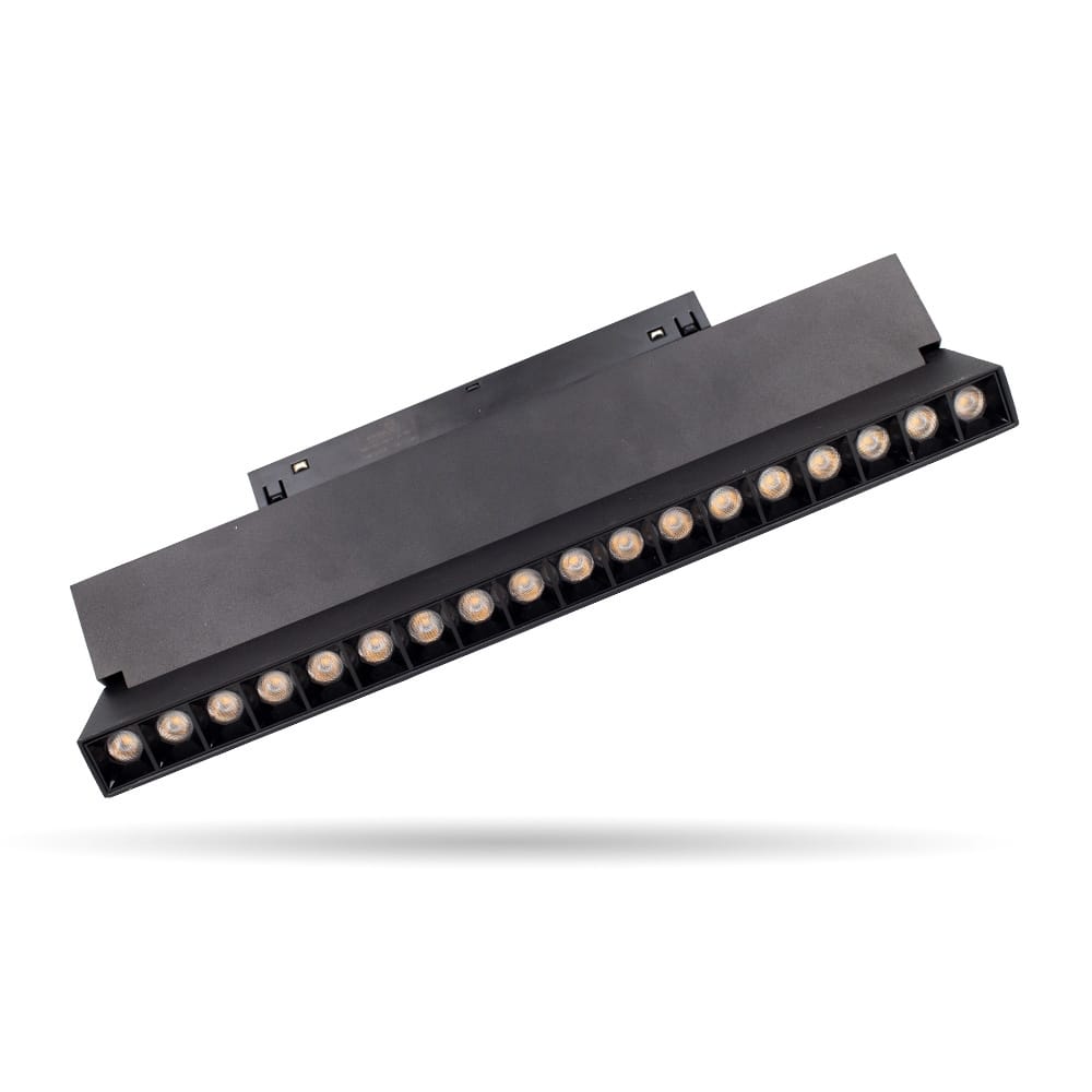 Đèn LED ray nam châm chiếu rọi nổi xoay góc 18W KINGLED RNC-18SS-CRN