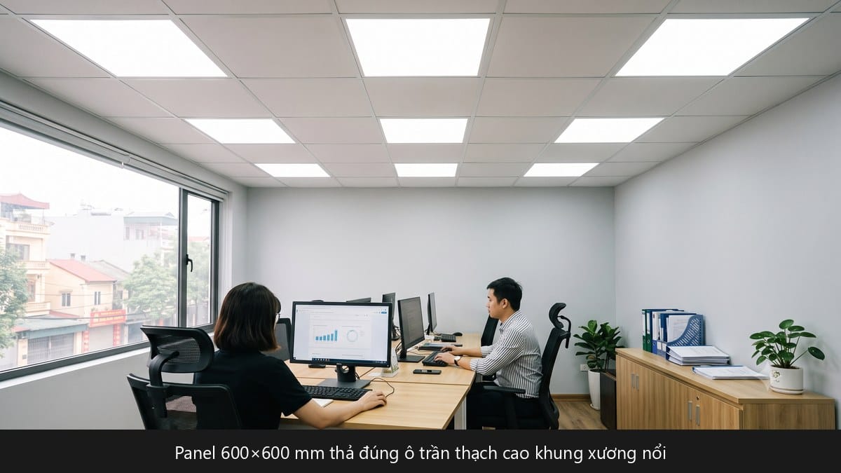 Bảng giá đèn LED panel Rạng Đông 2026: đủ 10 mã và cách đọc bảng để chọn đúng.