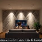 Đèn spotlight âm trần: chọn cỡ khoét, công suất và góc chiếu.