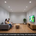 Đèn âm trần Rạng Đông 9W lắp phòng nào, cần bao nhiêu bộ